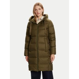 Marc O'Polo Пухено яке 509 0329 71095 Зелен Regular Fit