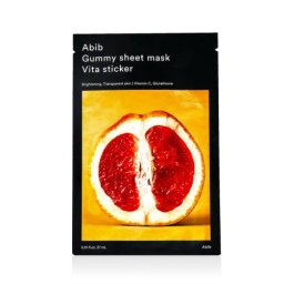 Abib Gummy Sheet Mask Vita Sticker изсветляваща маска за лице 27 ml унисекс