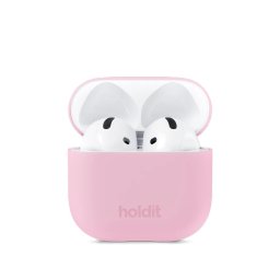 Kaлъф Holdit за AirPods 4, Silicone Case, Розов