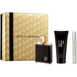 Carolina Herrera CH Men EDT 100 ml + After Shave Balm 100 ml + EDT 10 ml комплект за мъже