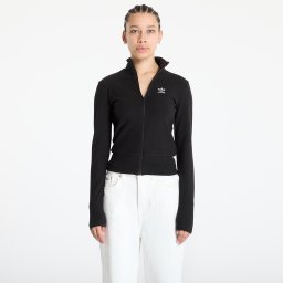 Суитшърт adidas Essentials Rib Full Zip Tracktop Black/ Black XL