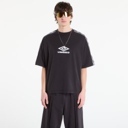Тениска Umbro by SlamJam Offence Defence Tape Tee Washed Black M