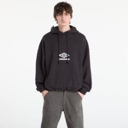 Суитшърт Umbro by SlamJam Og Logo Mask Hoodie Washed Black M
