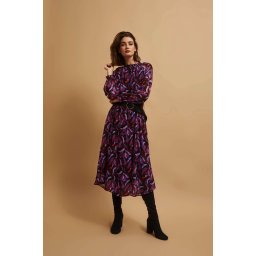 Marisse Midi Dress With A Belt
