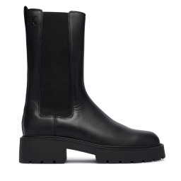 Боти тип челси Calvin Klein Chunky High Chelsea YW0YW01909 Черен