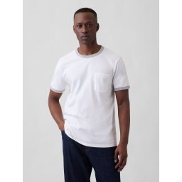 Мъжка тениска GAP с джоб Everyday Soft