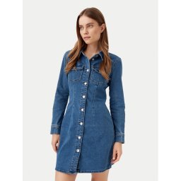 ONLY Дънкова рокля Believe 15326613 Син Slim Fit