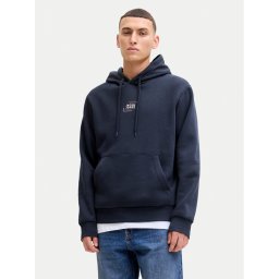 Jack & Jones Суитшърт Corp Graphic 12268422 Тъмносин Regular Fit