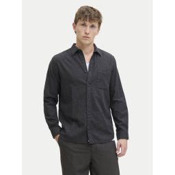 Jack & Jones Риза Classic Melange 12278416 Сив Regular Fit