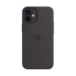 Оригинален калъф Apple Silicone Magsafe Cover за iPhone 12 Mini - Черен, MHKX3ZM/A