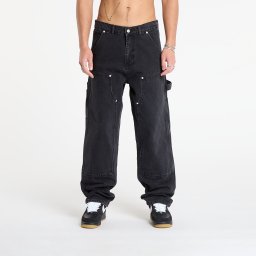 Дънки Patta Double Knee Cartoon Denim Pants Black Denim 28