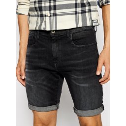 G-Star Raw Дънкови шорти 3301 Slim ½ D10481-A634-9887 Черен Slim Fit