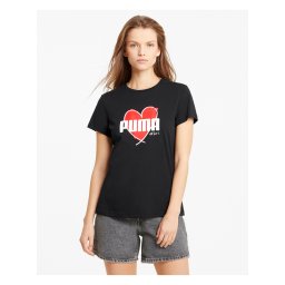 PUMA - HEART TEE 587897-01