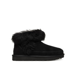 Ugg Апрески W Classic Ultra Mini Chalet 1173832 Черен