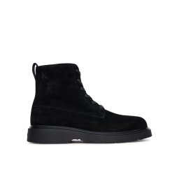 Calvin Klein Зимни обувки Combat Ess Lace Up Zip Boot Su YM0YM01371 Черен