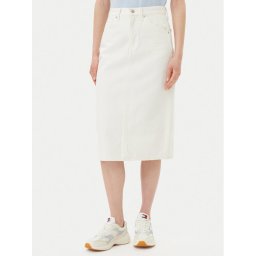 Levi's® Дънкова пола 001VH-0002 Екрю Regular Fit