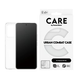 Гръб Care by PanzerGlass за Xiaomi 15t Pro, Flagship Case, Urban Combat, Прозрачен