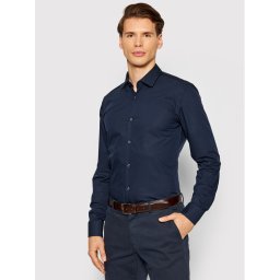 Hugo Риза C-Jenno 50289499 Тъмносин Slim Fit