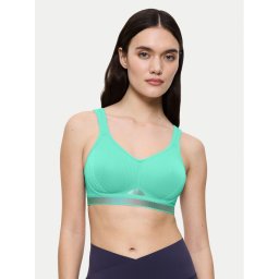 Triumph Спортен сутиен Triaction Cardio Flow 10205923 Зелен