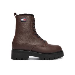 Tommy Jeans Туристически oбувки Tjw Urban Laceup Boot Wl EN0EN02906 Кафяв