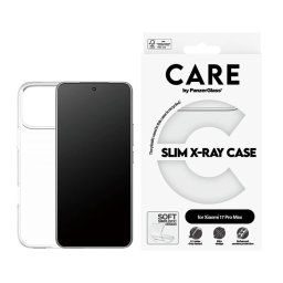 Гръб CARE by PanzerGlass за Xiaomi 17 Ultra, X-Ray - Прозрачен