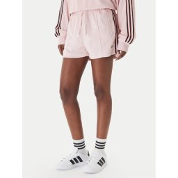 adidas Спортни шорти Terry Towel Firebird KD1396 Розов Loose Fit