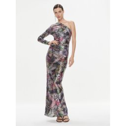 Just Cavalli Официална рокля 75PAO946 Цветен Slim Fit