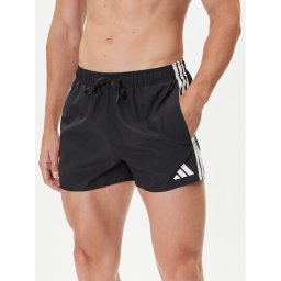 adidas Плувни шорти 3-Stripes JG1031 Черен Regular Fit