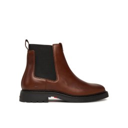 Tommy Hilfiger Боти тип челси Comfort Lwt FM0FM05591 Кафяв