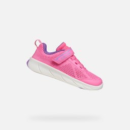 Розови момичешки маратонки Geox Foot-Run