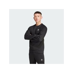 adidas Суитшърт Trefoil Essentials IY4932 Черен Regular Fit