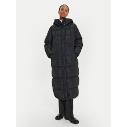 Weekend Max Mara Пухено яке Dolly 2425496052 Черен Relaxed Fit