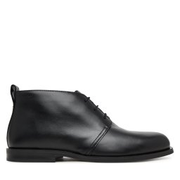 Зимни обувки Calvin Klein Ess Rubber Desert Boot Lth HM0HM01979 Черен