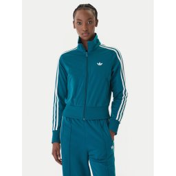 adidas Суитшърт Firebird Classic KQ6530 Зелен Regular Fit