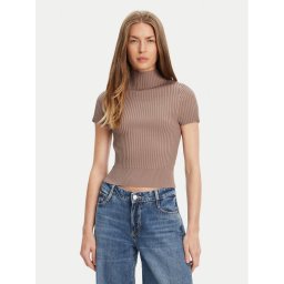 Guess Пуловер W5YR04 Z0040 Кафяв Regular Fit