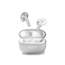 Bluetooth слушалки ttec AirBeat Pro ANC LCD TWS Bluetooth Headset - Сиви