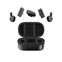 Безжичен микрофон за мобилен телефон ttec GoMic Pro Plug/Play Universal Wireless Lavalier Microphone Kit Black