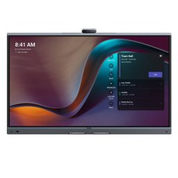 Конферентна система Yealink MeetingBoard Pro, 65" (165.1cm) LCD 4K/UHD сензорен дисплей, вградена тройна камера, 16 MEMS микрофона, сертифицирана за Microsoft Teams и Zoom, HDMI, USB, LAN