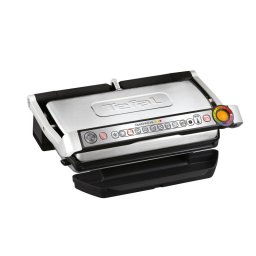Грил Tefal Optigrill+ XL Snacking & Baking GC724D12 , 2000W, 9 програми за готвене, Индикатор за степента на приготвяне, Сребрист