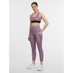Orsay Light Purple Women's Patterned Sports Bra - Women's