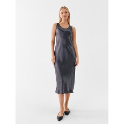 Max Mara Leisure Ежедневна рокля Talete 23322601 Сив Regular Fit