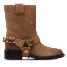 Каубойски обувки Guess Ruben FL7RUB SUE10 Кафяв