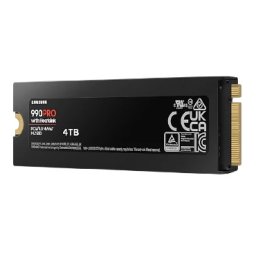 Samsung SSD 990 PRO 4TB Heatsink PCIe MZ-V9P4T0CW