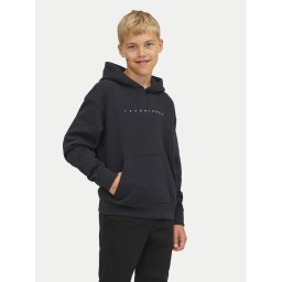 Jack & Jones Junior Суитшърт Star 12237468 Черен Loose Fit