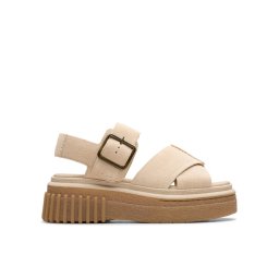 Clarks Сандали Evamar Wish 26181202 Бежов