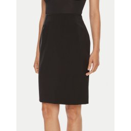 Boss Пола тип молив Vileah 50490036 Черен Slim Fit