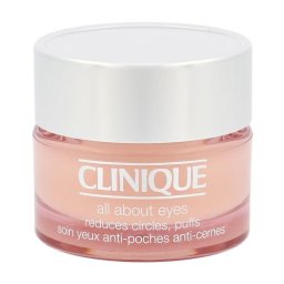 Clinique All About Eyes околоочен крем против отоци и тъмни кръгове под очите 15 ml за жени