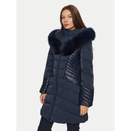 Guess Зимно яке New Oxana W4BL61 WGLZ0 Тъмносин Regular Fit
