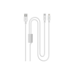 Data кабел ttec Duo USB-A- USB-C/Lightning 120cm Cable