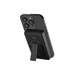 Външна батерия ttec ReCharger M 10.000mAh MagSafe Compatible PD 20W Wireless Powerbank with Kickstand - Черна
